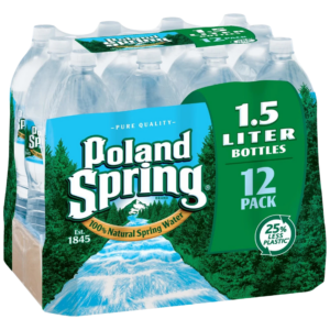POLAND SPRING WATER 12/1.5 LT