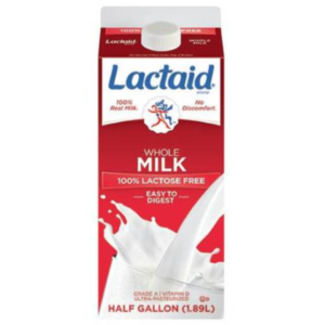 MILK 64 OZ LACTAID (RED) 6/.5GAL